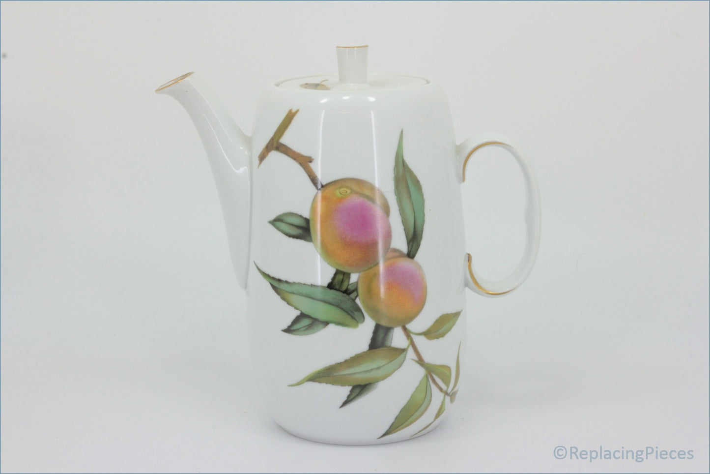 Royal Worcester - Evesham Gold - Coffee Pot (Severn Shape)