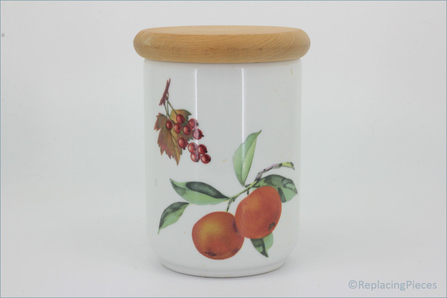 Royal Worcester - Evesham Gold - 5 1/2" Tall Storage Jar