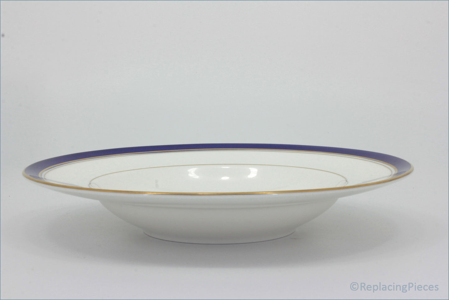 Royal Worcester - Howard (Cobalt Blue) - 9 1/4" Rimmed Bowl