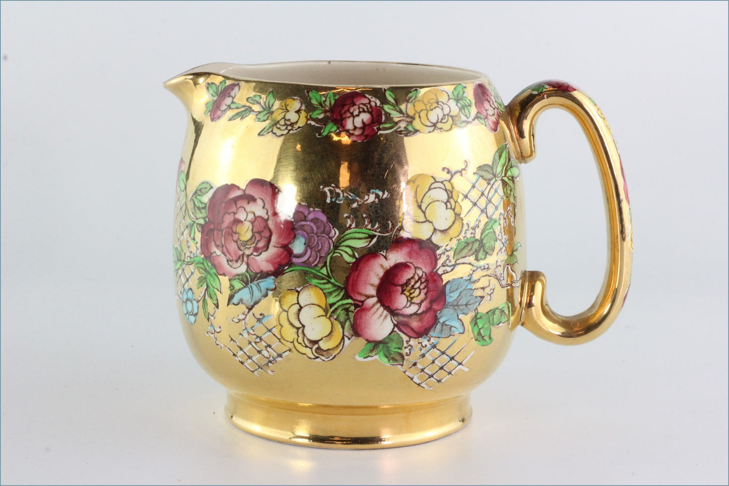 Sadler - Lustre Flowers - 1 1/4 Pint Jug - SAD14