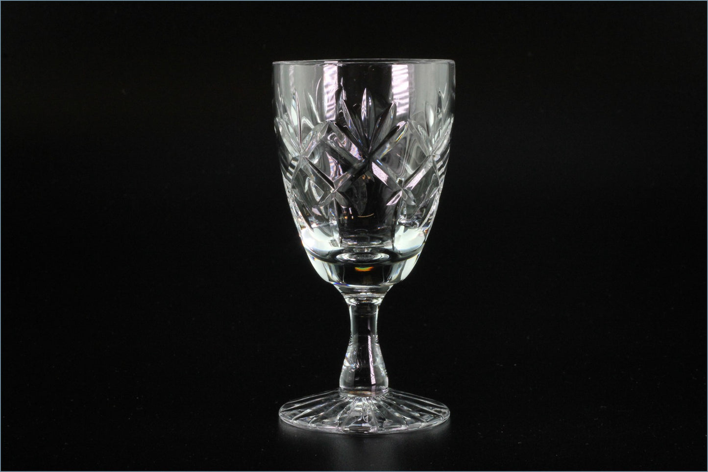 Webb Corbett - Prince Charles - Sherry Glass (4 1/4" tall)