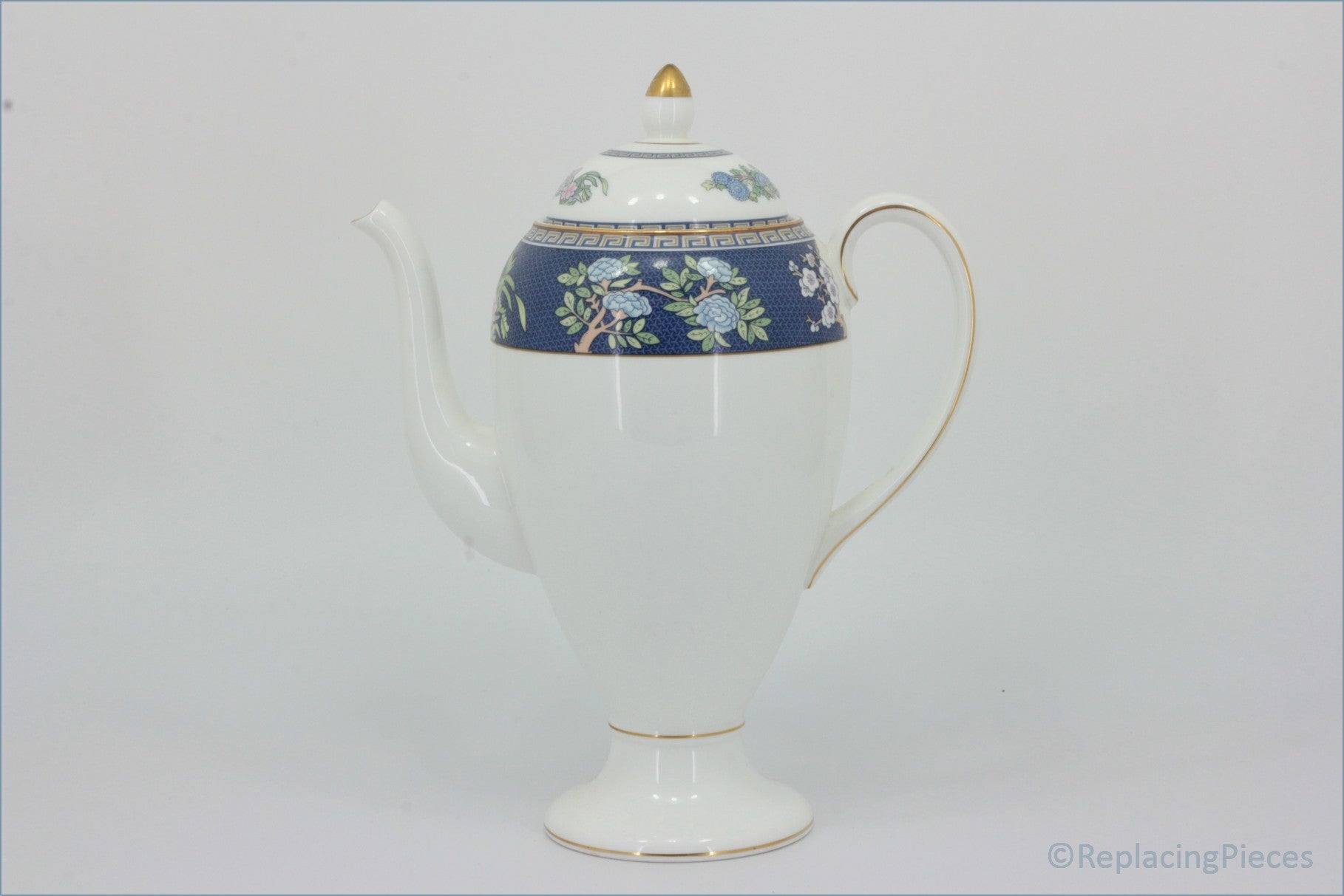 Wedgwood - Blue Siam - Coffee Pot