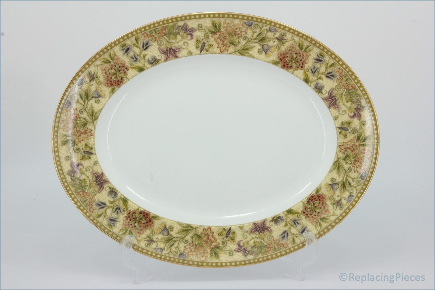 Wedgwood - Floral Tapestry - 14" Oval Platter