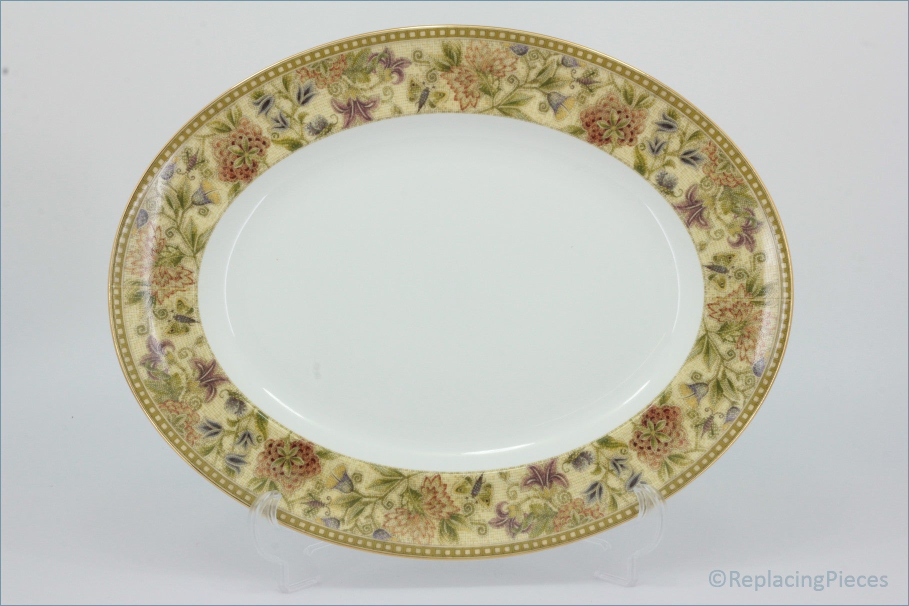 Wedgwood - Floral Tapestry - 14" Oval Platter
