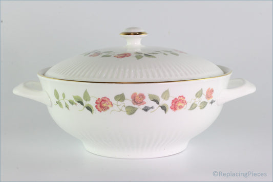 Wedgwood - India Rose - Lidded Vegetable Dish