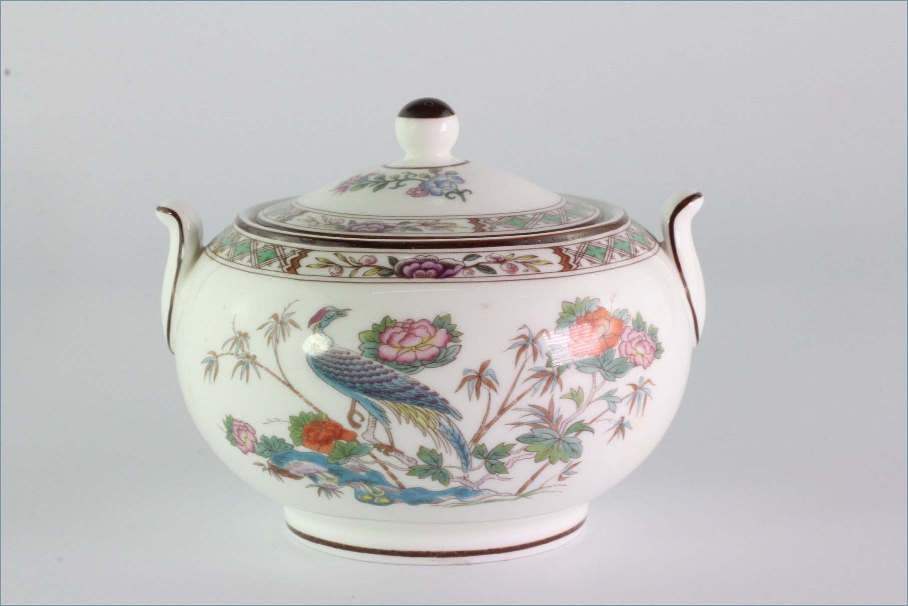 Wedgwood - Kutani Crane - Lidded Sugar Bowl