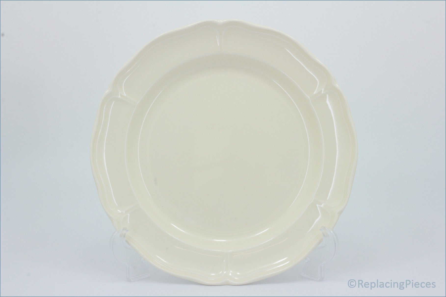 Wedgwood - Queens Plain (Queens Shape) - Dinner Plate – ReplacingPieces