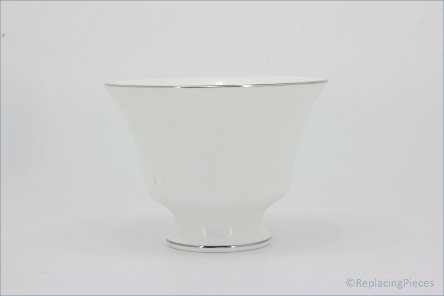 Wedgwood - Silver Ermine - Sugar Bowl