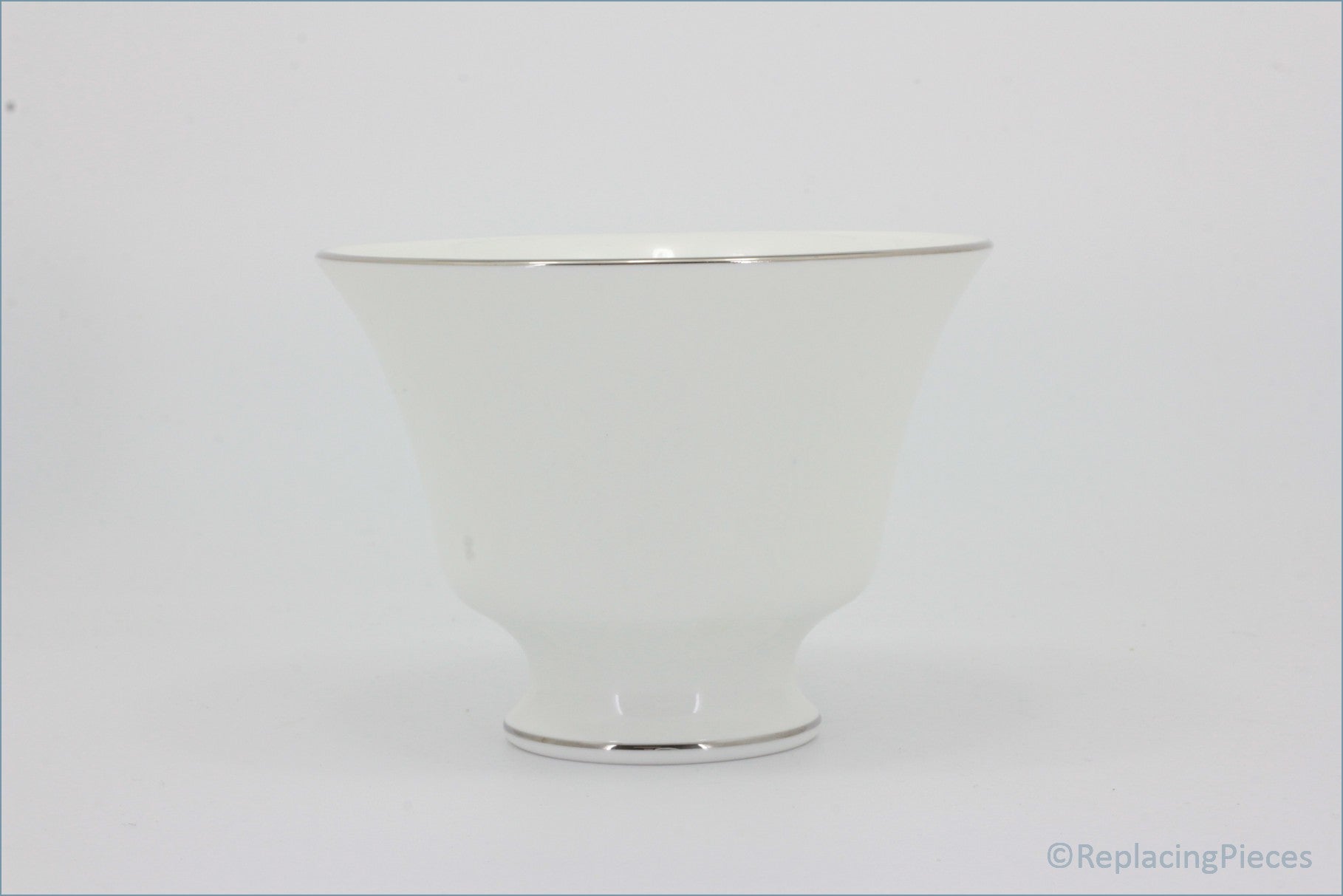 Wedgwood - Silver Ermine - Sugar Bowl
