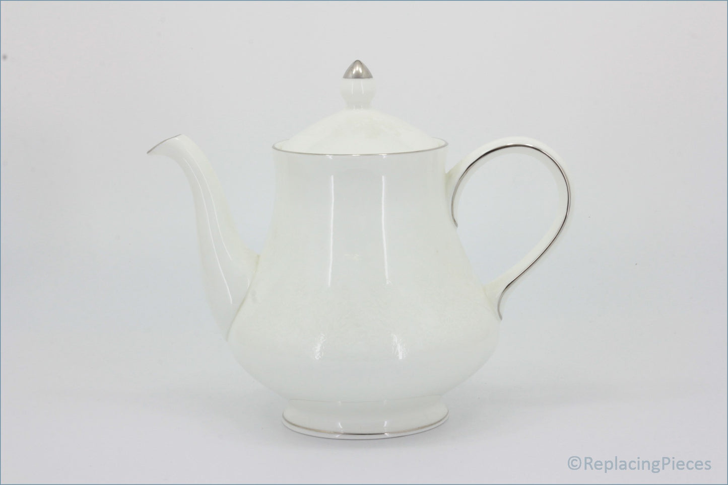 Wedgwood - Silver Ermine - Teapot