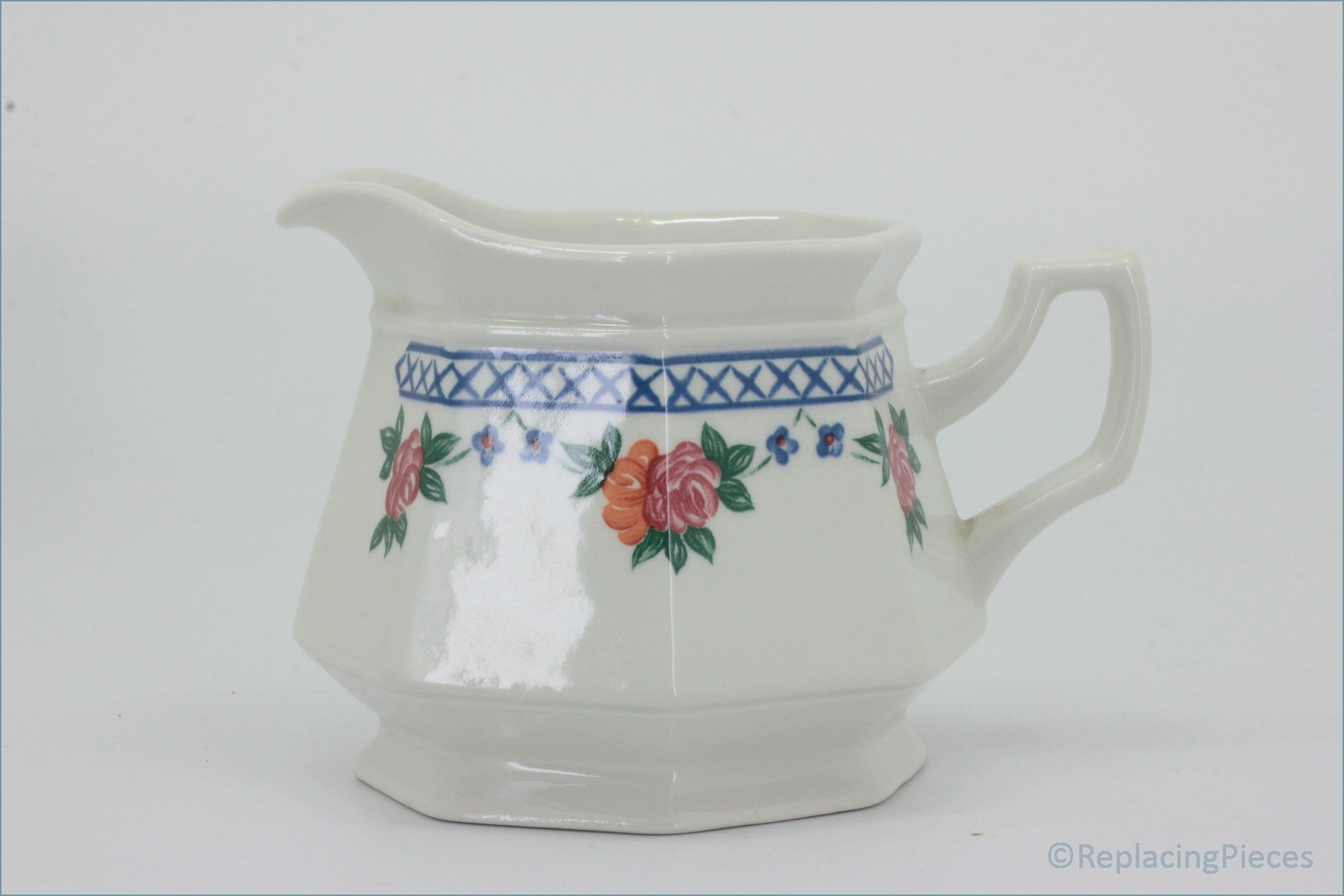 Wedgwood - Trellis Rose - Milk Jug