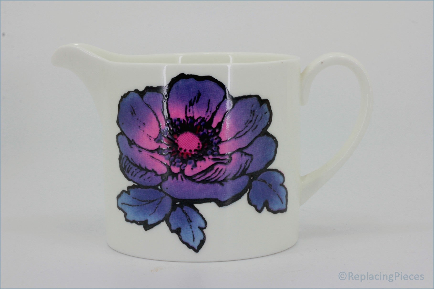 Wedgwood - Blue Anemone - Milk Jug