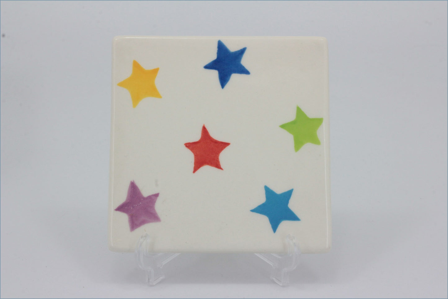 RPW289 - Whittards - Coaster (Multi Coloured Stars)