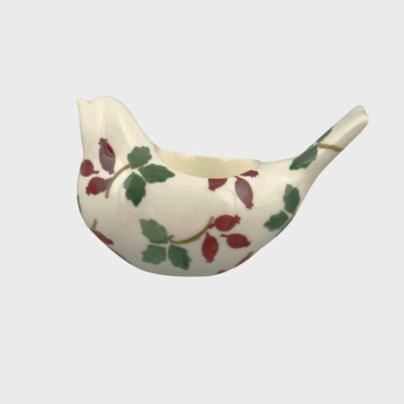 Emma Bridgewater - Folk Rosehip - Candle Holder