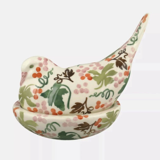Emma Bridgewater - White Bryony Pigeon On Nest (Boxed)