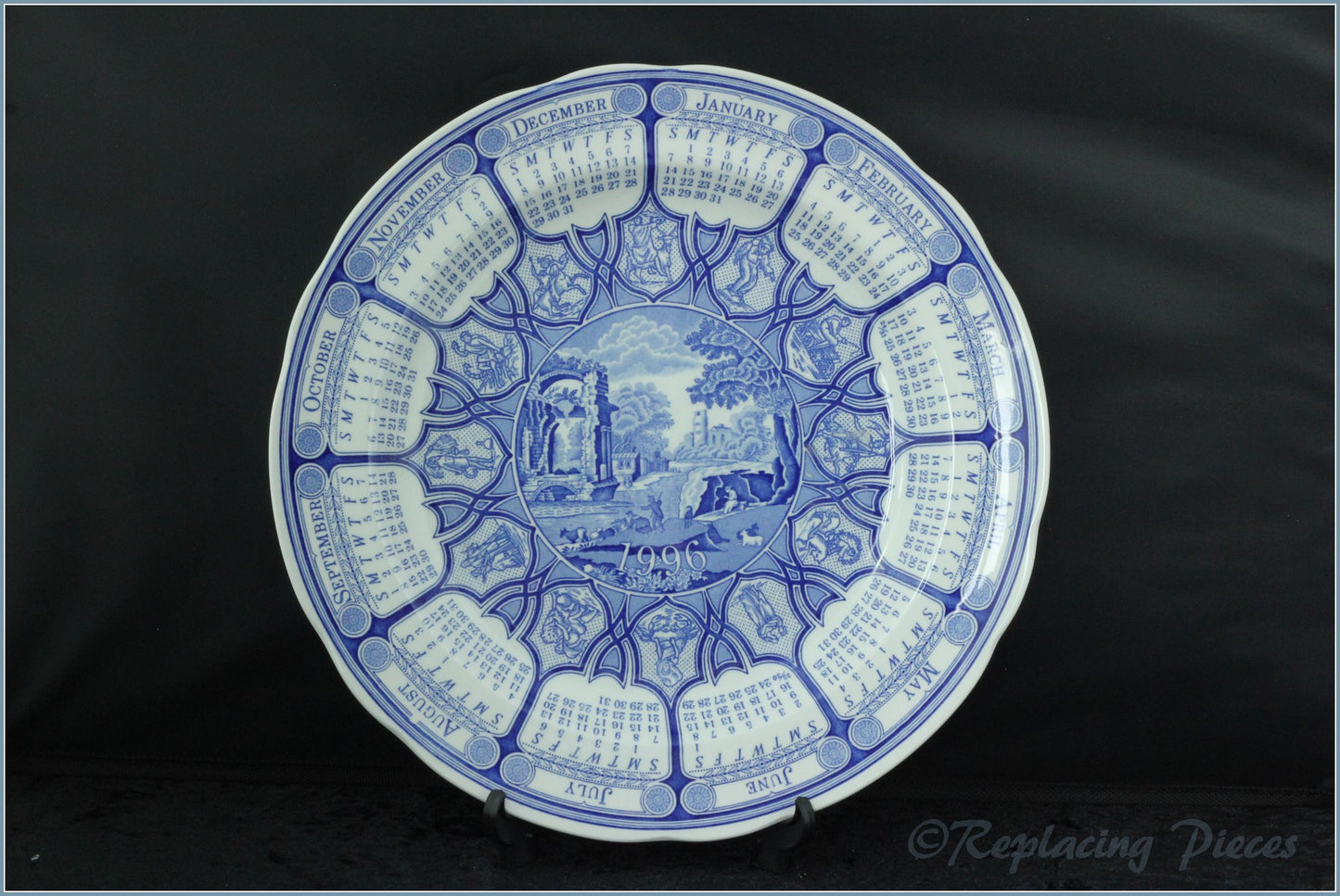 Spode - Calendar Plate - 1996