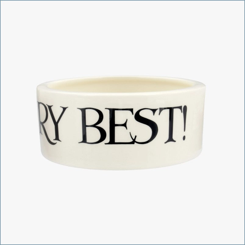 Emma Bridgewater - Black Toast - Small Pet Bowl (Discontinued)