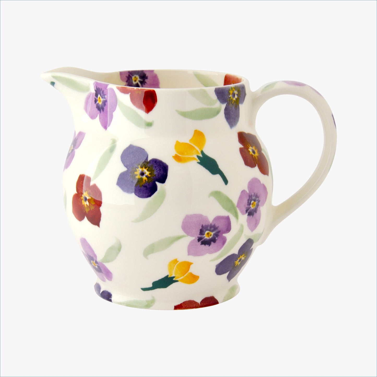 Emma Bridgewater - Purple Wallflower - 1 1/2 Pint Jug (Discontinued)