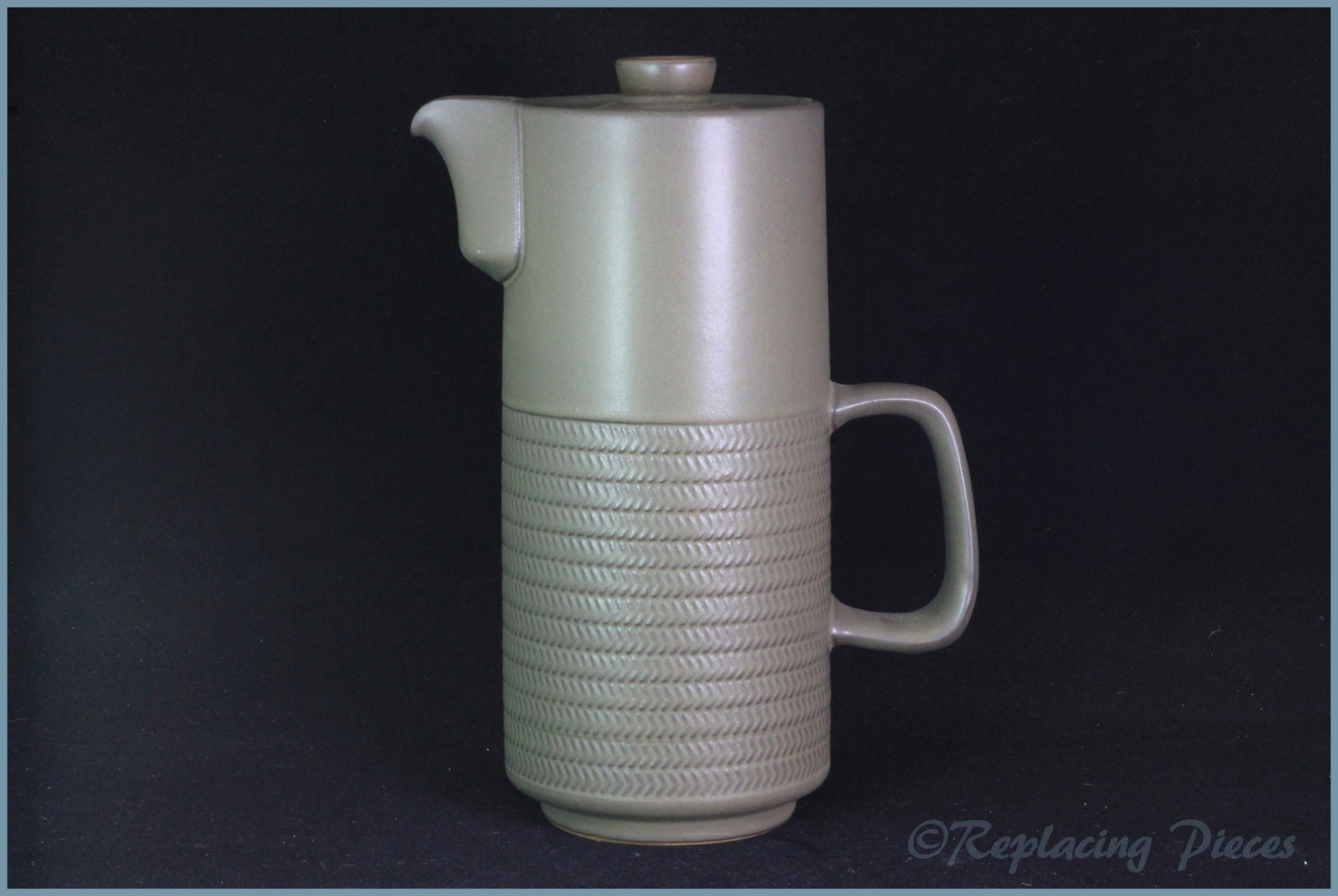 Denby - Chevron - 2 1/4" Coffee Pot (13 Chevrons)