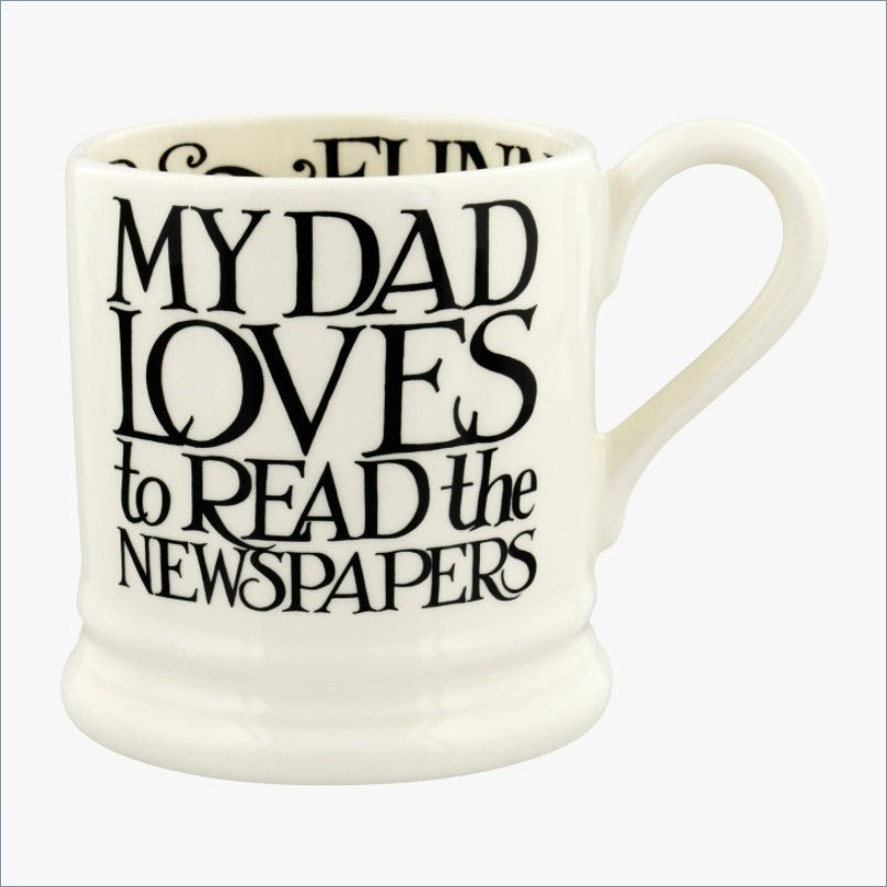 Emma Bridgewater - Black Toast - 1/2 Pint Mug 'I Love My Dad'