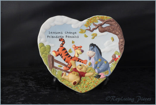 Bradford Exchange - Where The Heart Is - Seasons Change, Friendships Remain