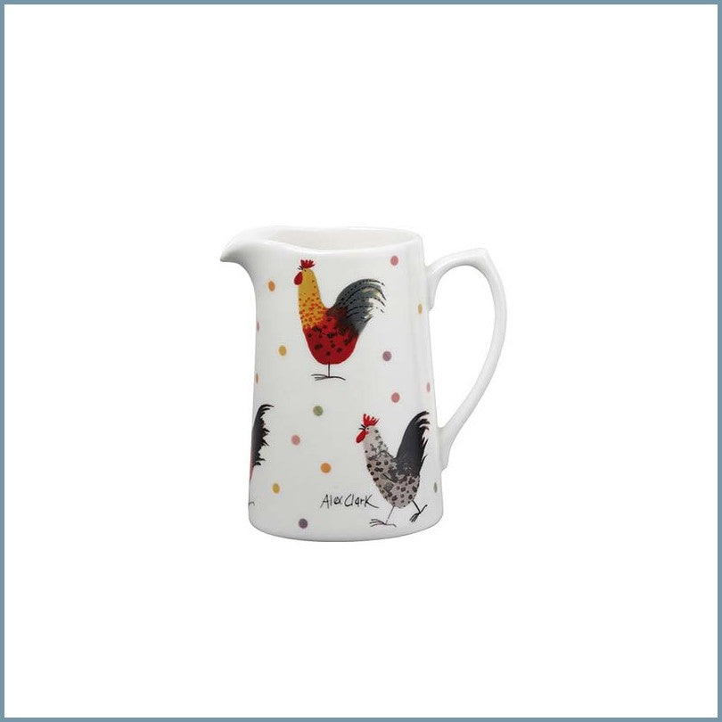 Churchill - Alex Clark Rooster - 1/2 Pint Milk Jug