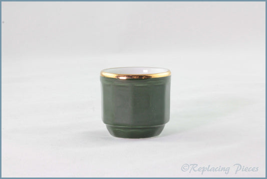 Apilco - Bistro (Green & Gold) - Egg Cup