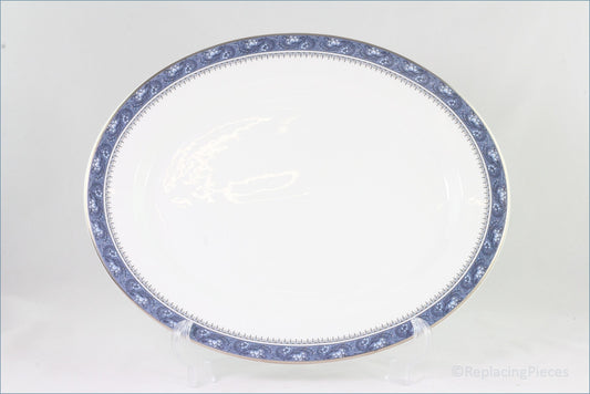 Aynsley - Blue Mist - 13 3/4" Oval Platter