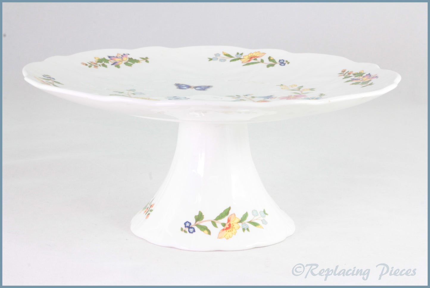 Aynsley - Cottage Garden - Footed Cake Stand