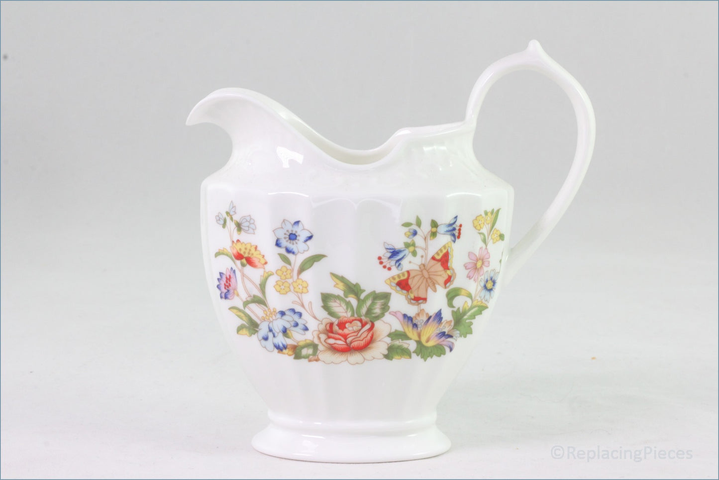 Aynsley - Cottage Garden - Milk Jug (Narrow Base)