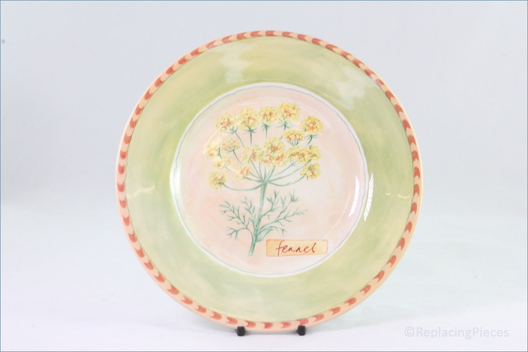 BHS - Garden Herbs - 8 1/2" Salad Plate