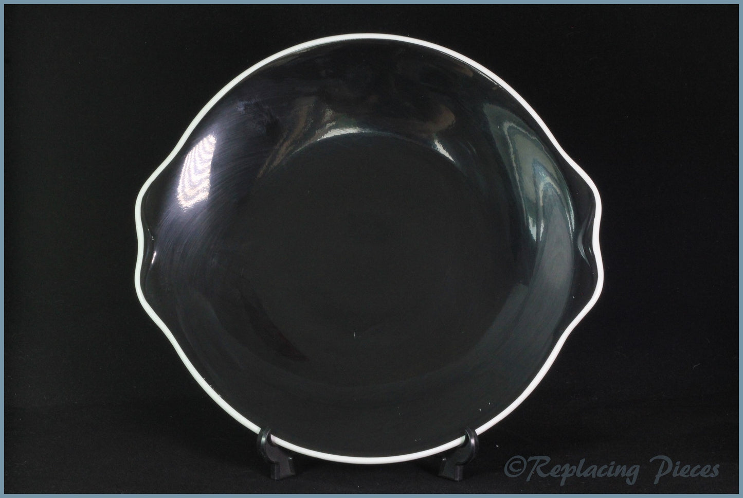 Royal Albert - Masquerade - Bread & Butter Serving Plate (Black)