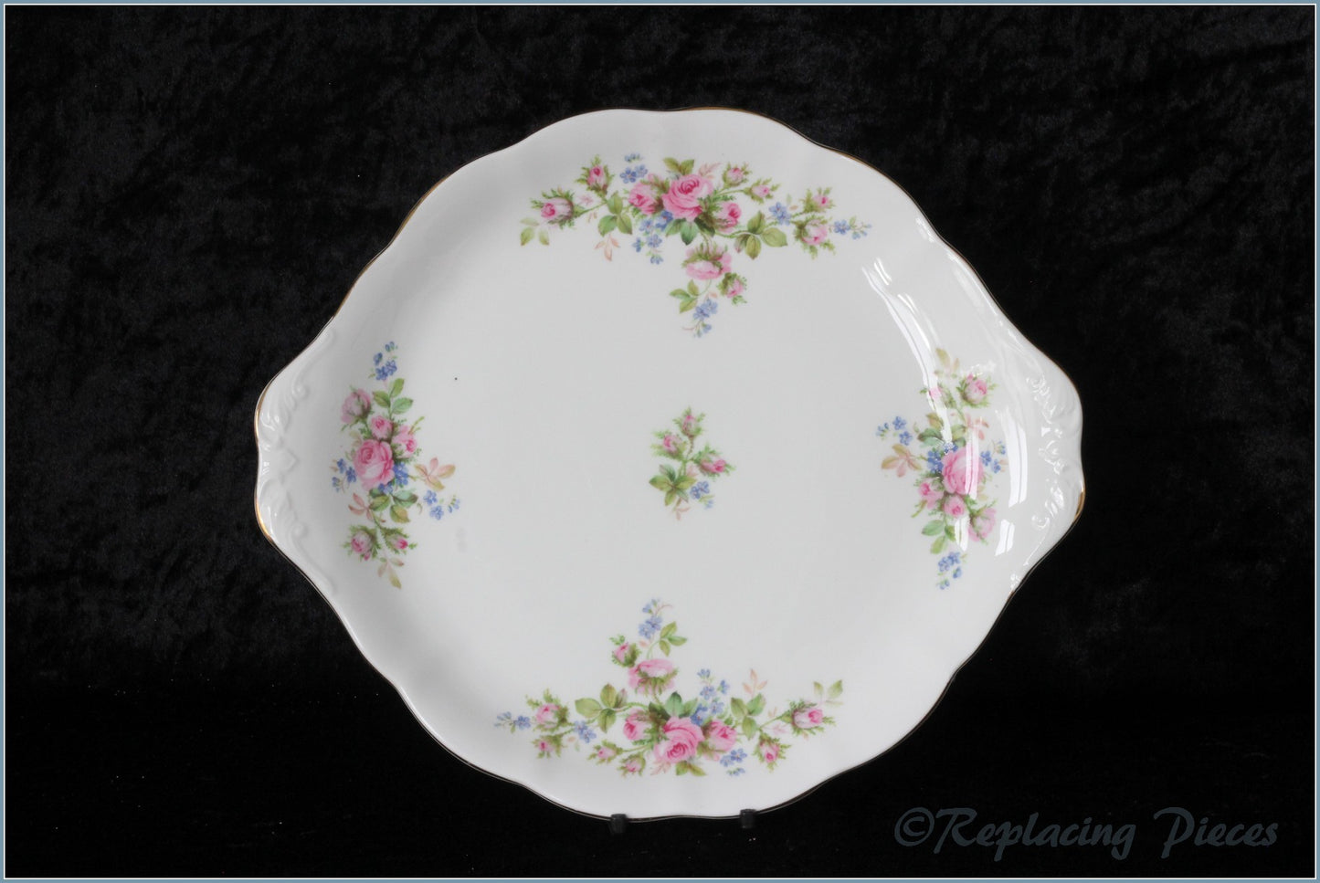 Royal Albert - Moss Rose - Bread & Butter Serving Plate