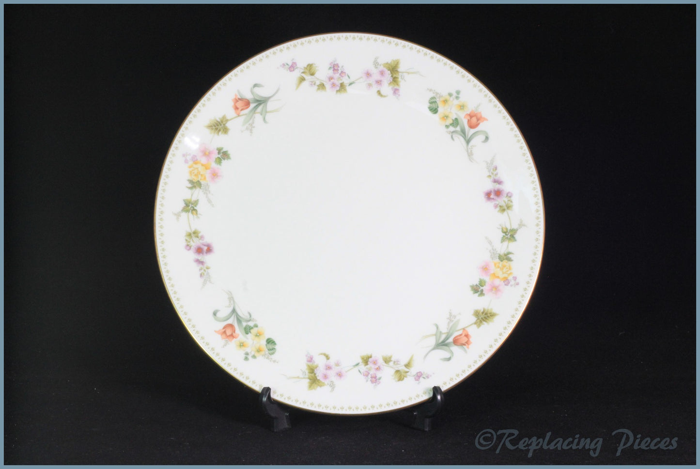 Wedgwood - Mirabelle (R4537) - 9 5/8" Round Bread & Butter Serving Plate