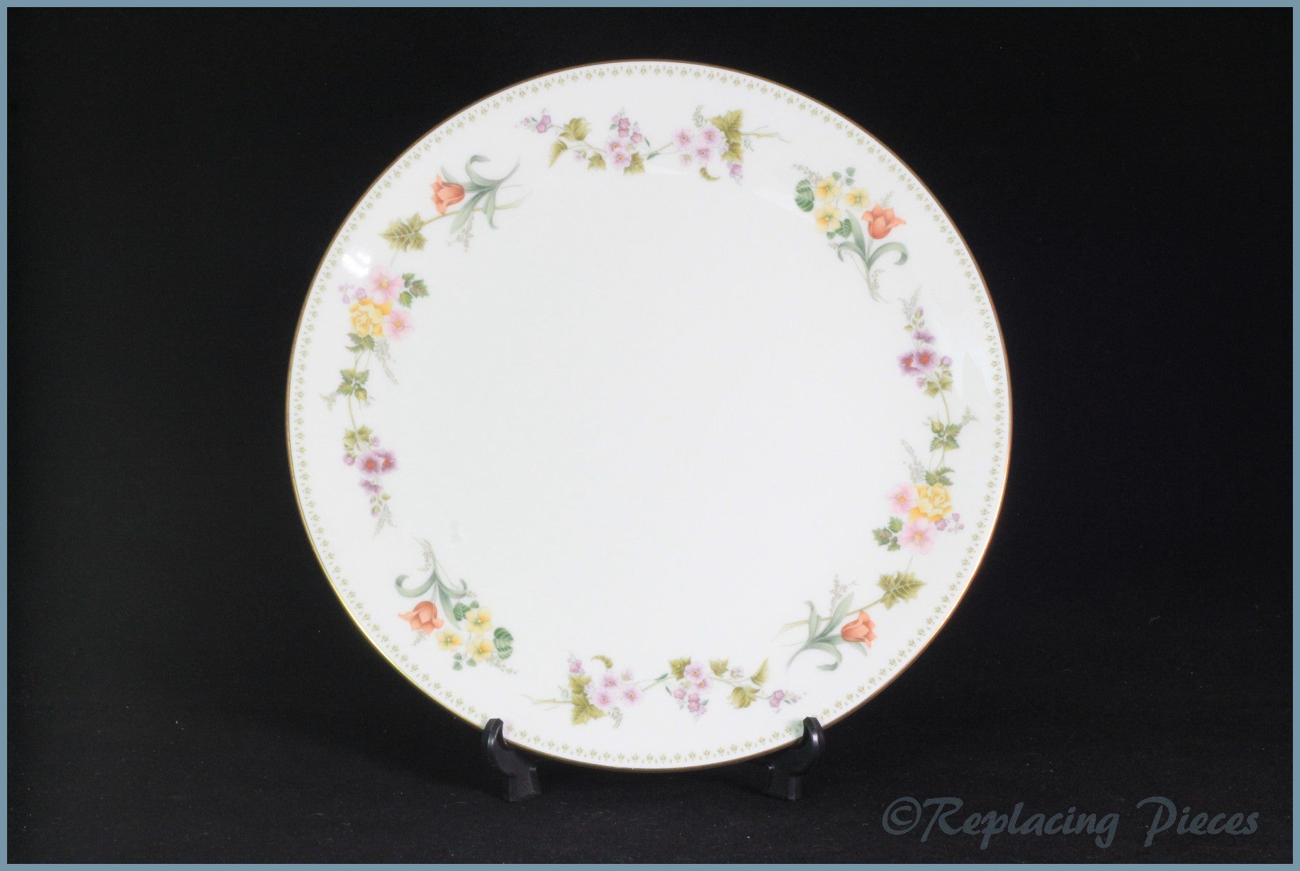 Wedgwood - Mirabelle (R4537) - 9 5/8" Round Bread & Butter Serving Plate