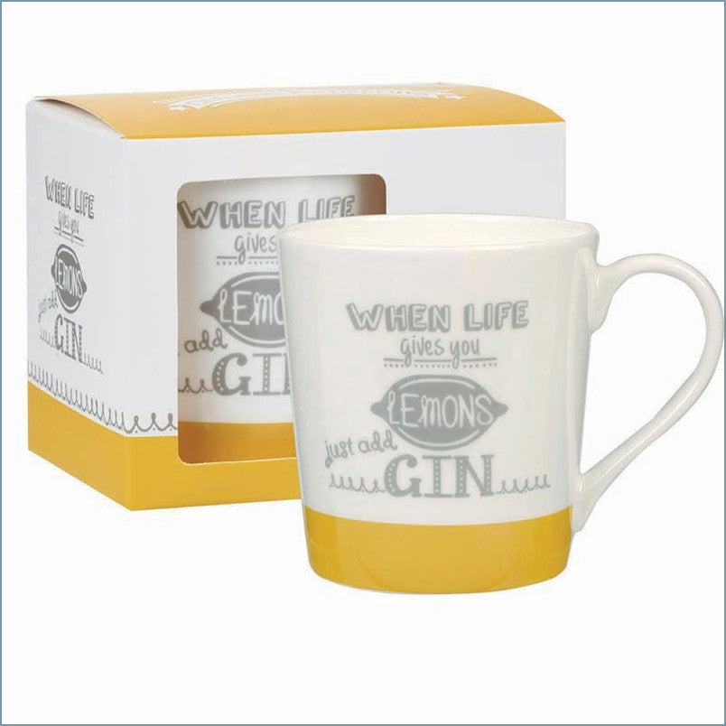 Churchill - Chasing Rainbows - Lemon Mug - New