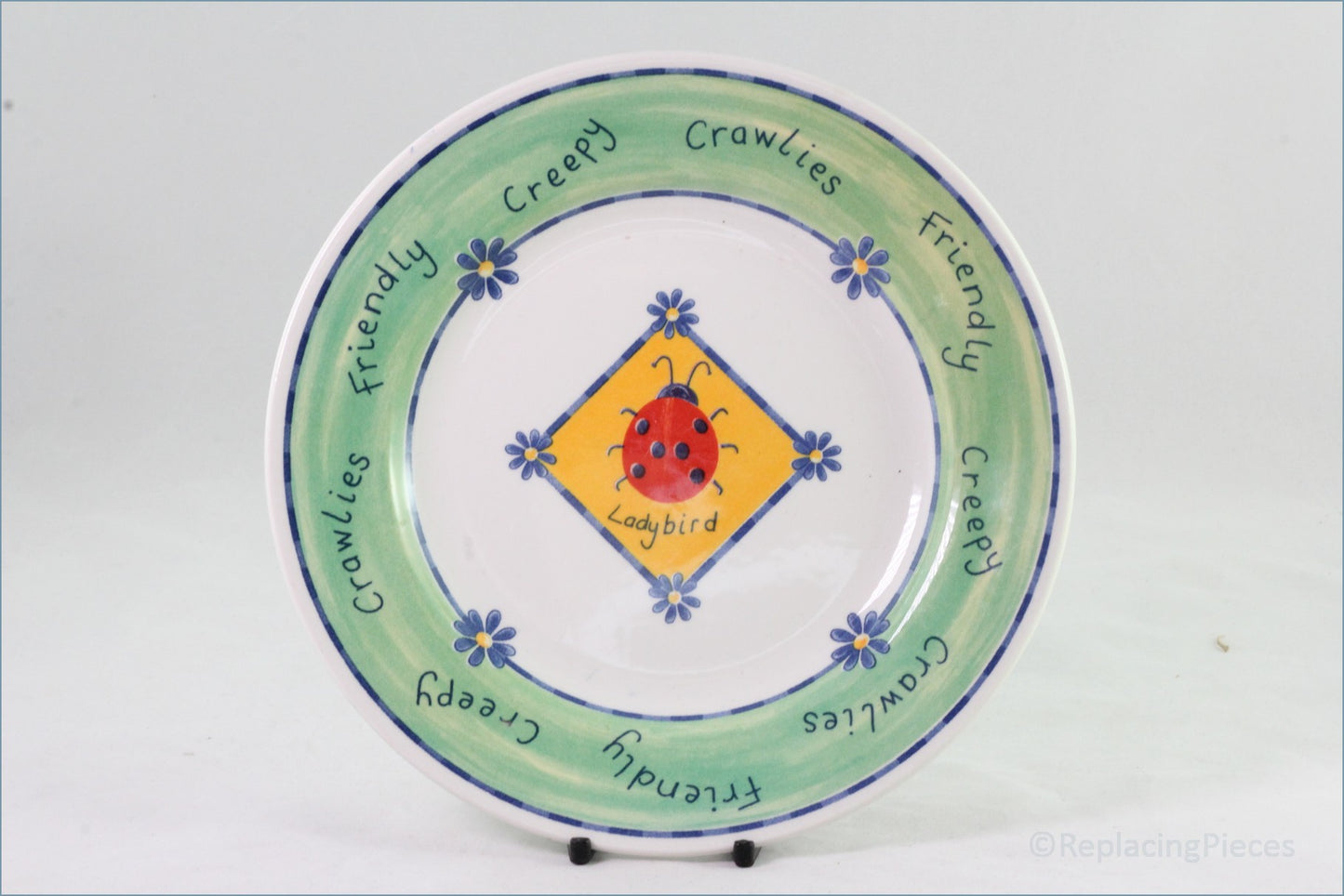Churchill - Friendly Creepy Crawlies - 8 1/4" Salad Plate