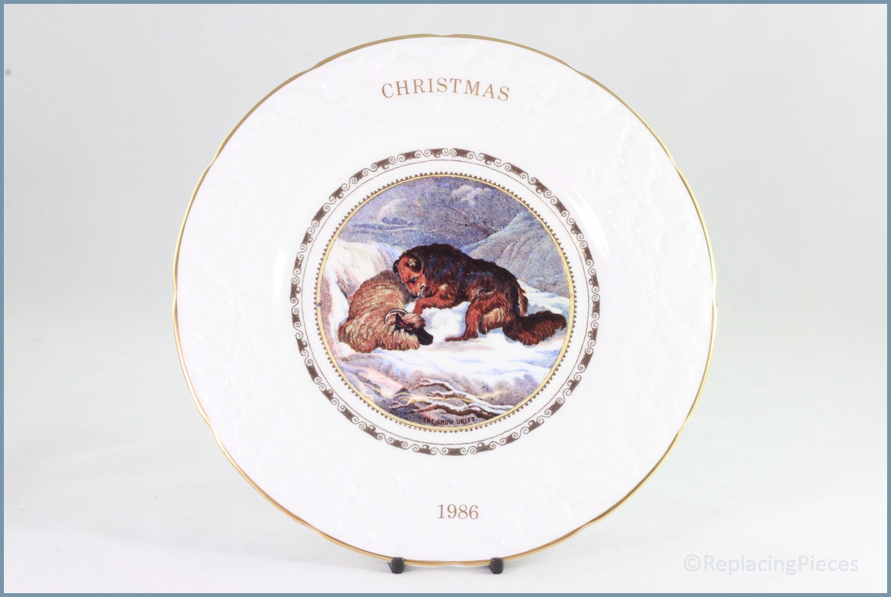 Coalport shop christmas plates