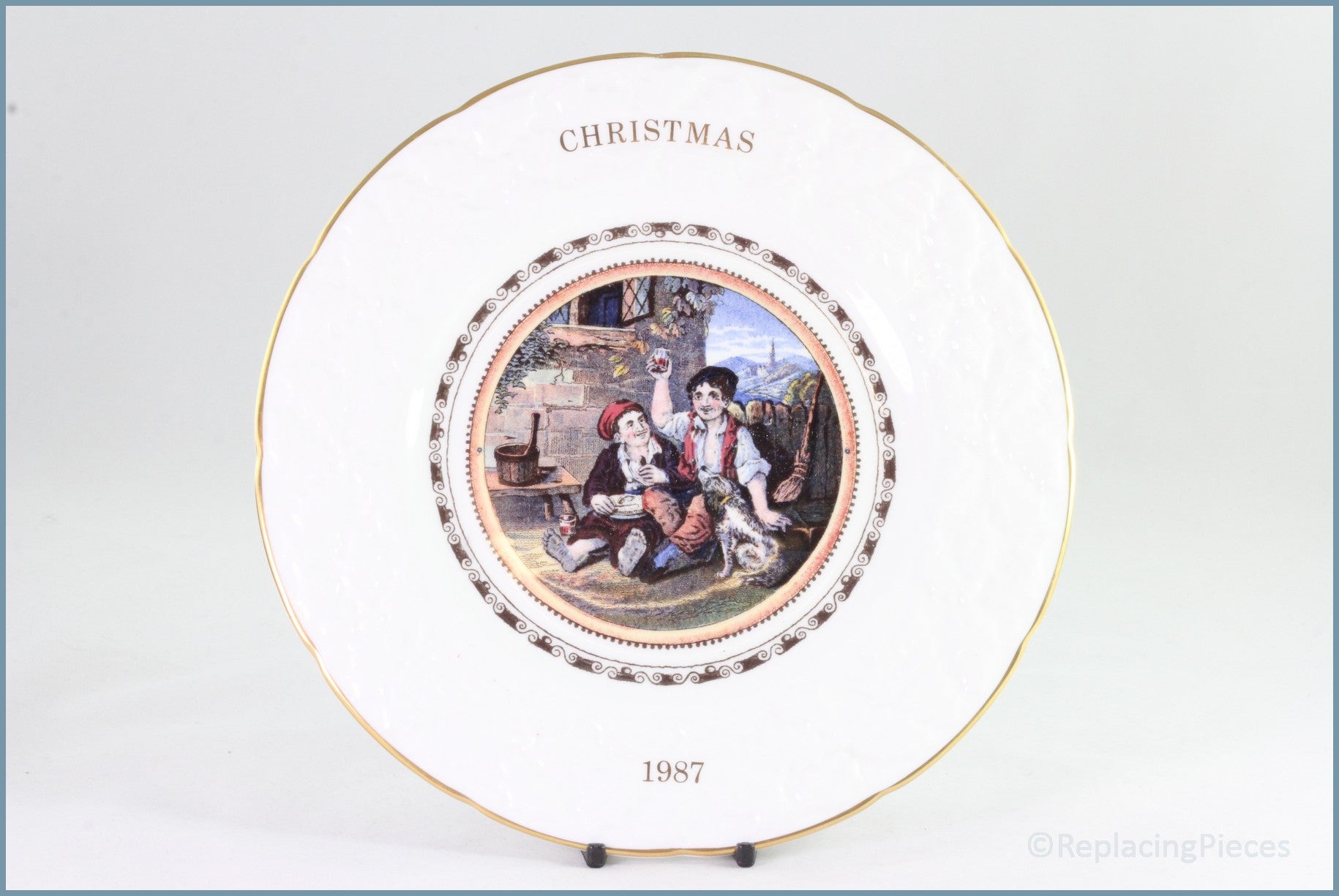 Coalport christmas clearance plates