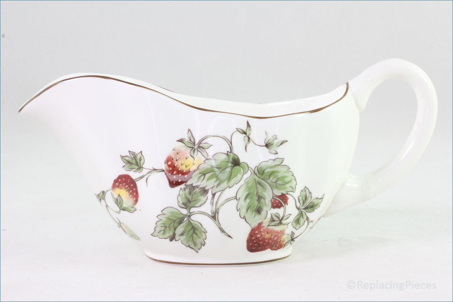 Coalport - Strawberry - Gravy Boat