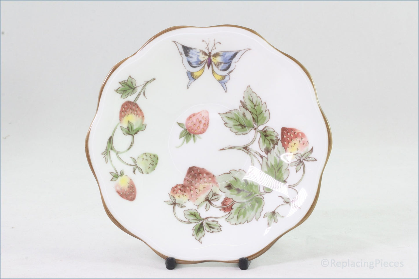 Coalport - Strawberry - Tea Saucer
