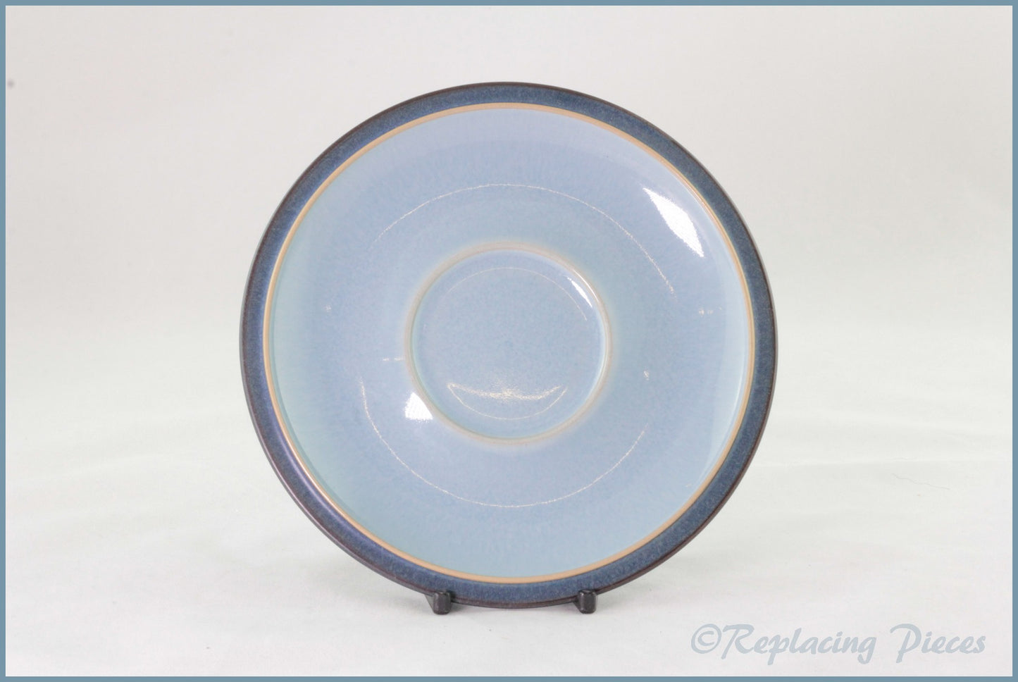 Denby - Blue Jetty - Tea Saucer (Blue Interior)