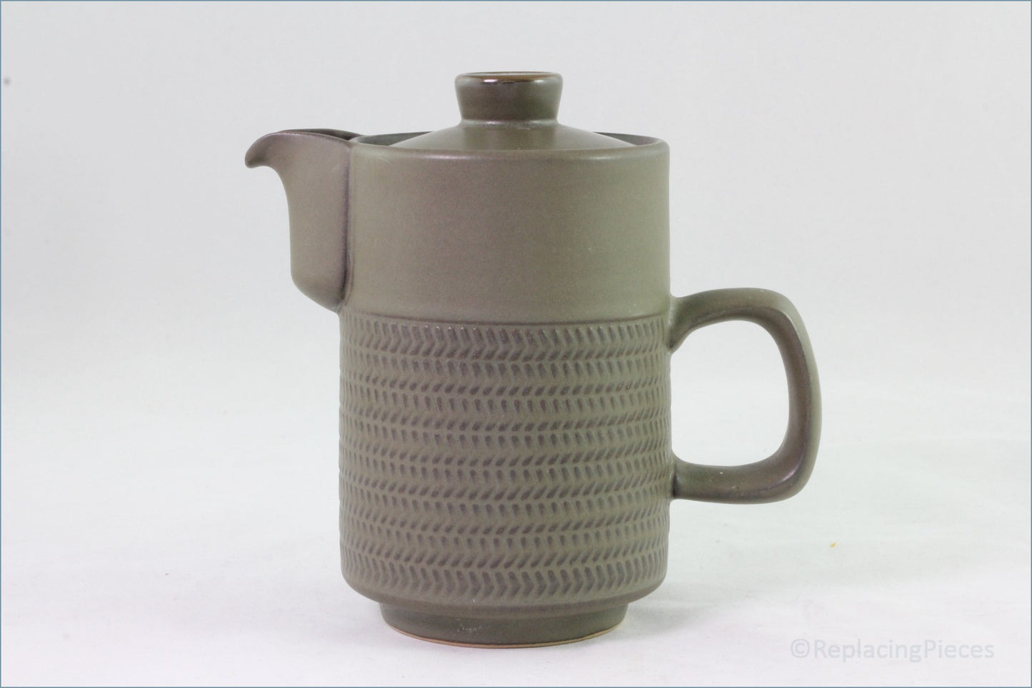 Denby - Chevron - 3/4 Pint Coffee Pot