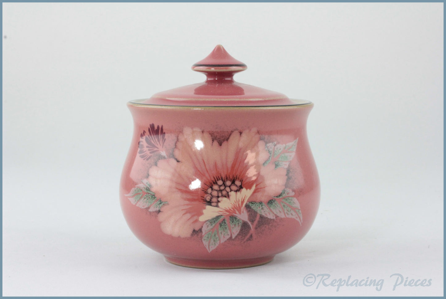 Denby - Damask - Lidded Sugar Bowl