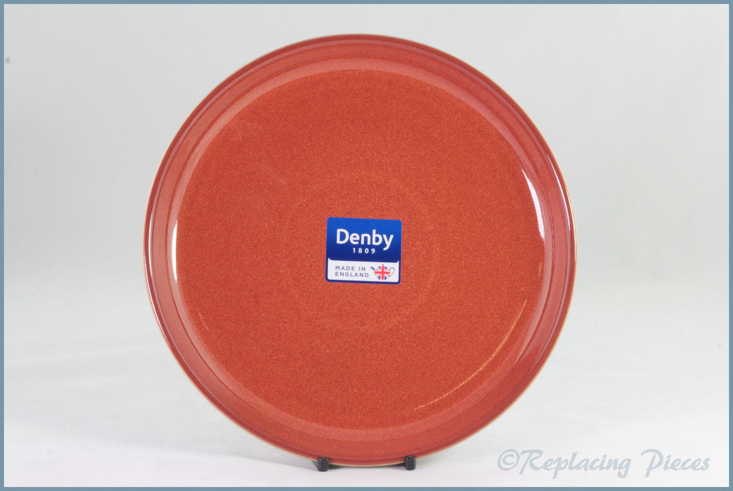 Denby - Fire/Linen - 8 1/4" Coupe Salad Plate
