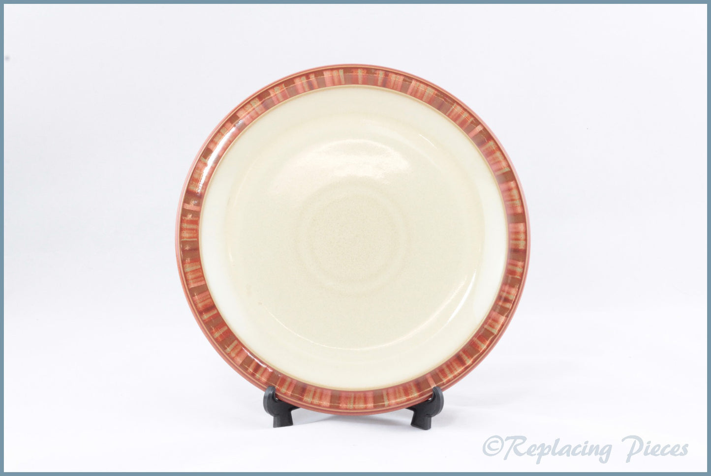 Denby - Fire - 8 7/8" Salad Plate (Stripes Rim)