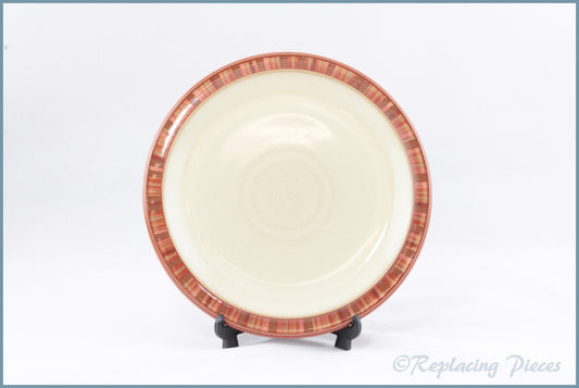 Denby - Fire - 8 7/8" Salad Plate (Stripes Rim)