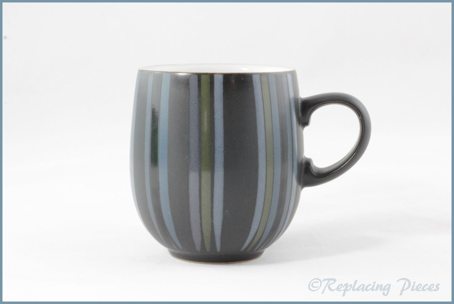 Denby - Jet - Large Curve Mug (Stripes)