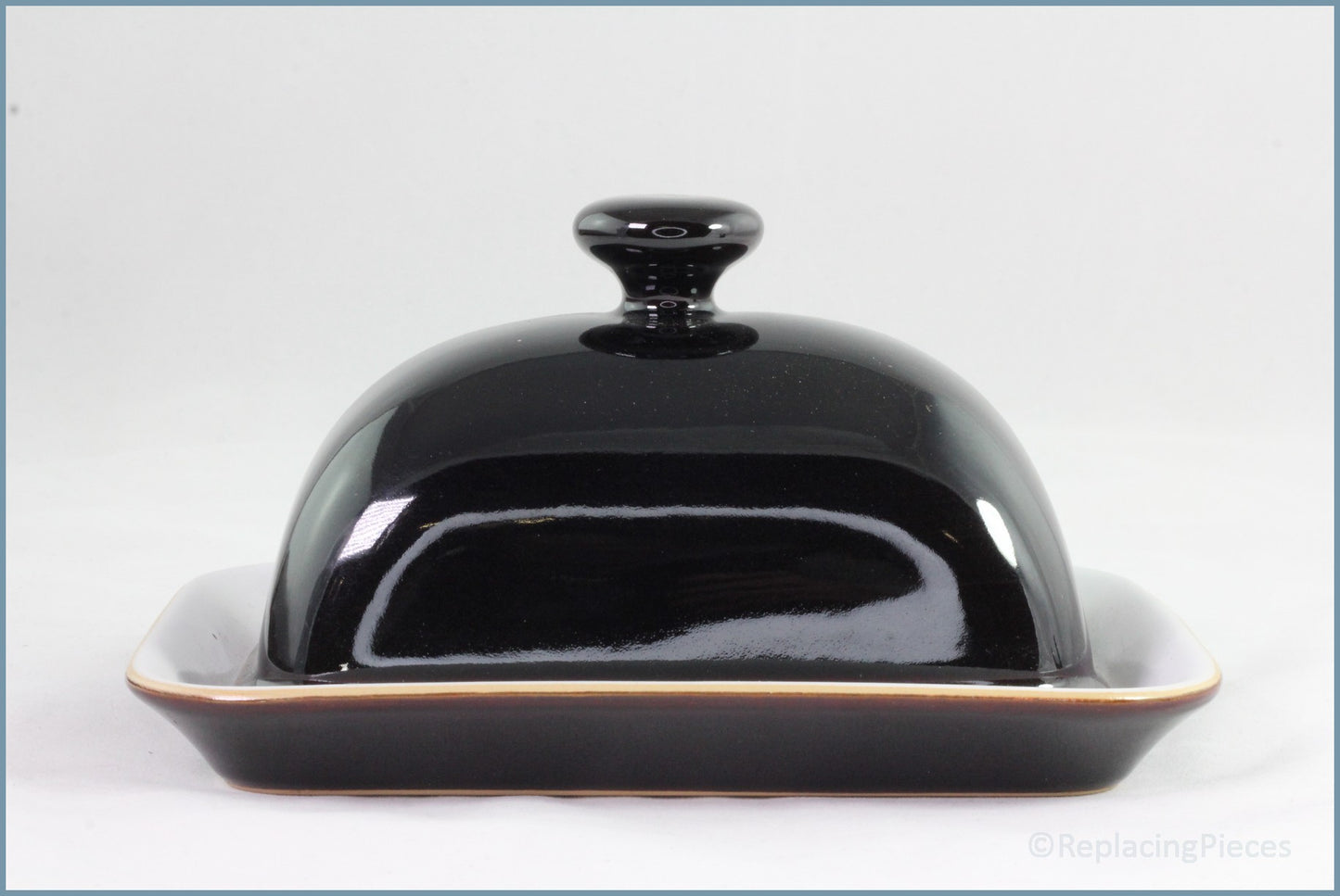 Denby - Merlot - Lidded Butter Dish