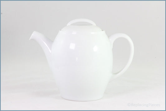 Denby - White - Teapot
